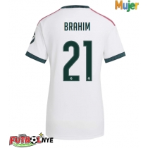 Camiseta Real Madrid Brahim Diaz #21 Primera Equipación para mujer 2026-27 manga corta